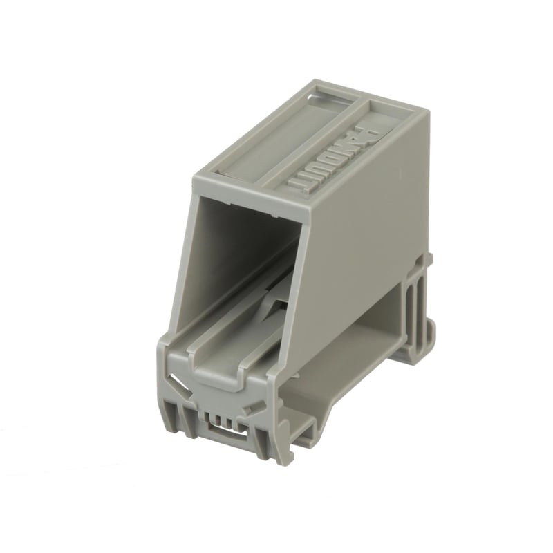 Panduit IndustrialNet CADIN1IG Adapter, 1 Port, DIN Rail Mount | Agilix ...
