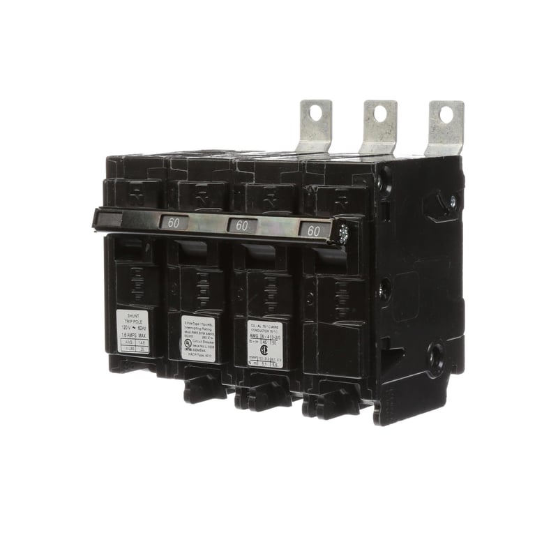 Speedafx Siemens SpeedFax B360HH00S01 Type HBL Molded Case Circuit Breaker With ...