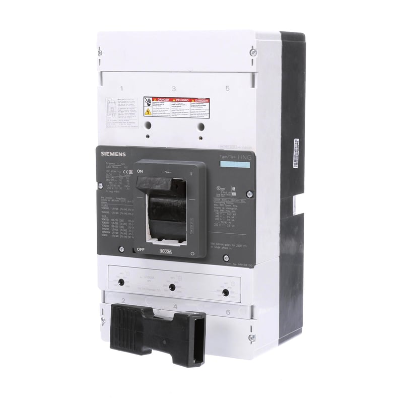 Speedafx Siemens SpeedFax™ HNX3V100 VL Series Molded Case Circuit Breaker, 480 ...
