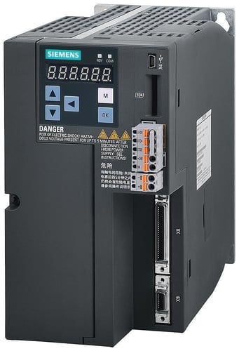 Siemens SINAMICS V90 6SL32105FE120UA0 Servo Drive With Dynamic