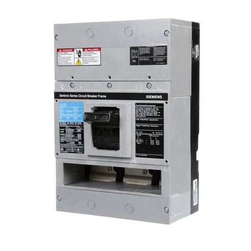 Siemens Sentron™ LD63F600 Breaker Frame, 600 VAC, 500 VDC, 600 A