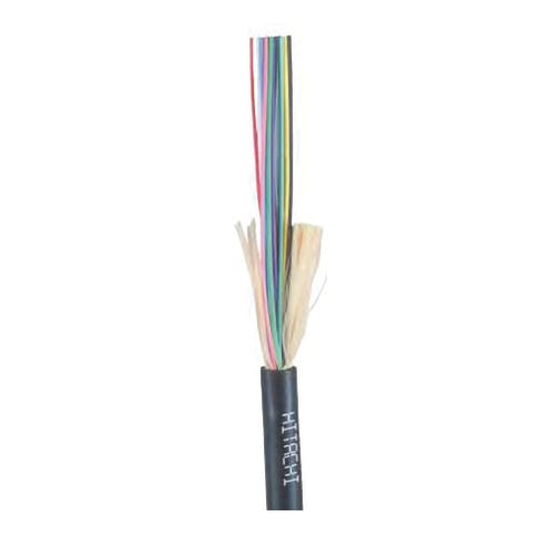 HITACHI 61459-6 Tight Buffer Fiber Optic Plenum Cable, (6) Fiber